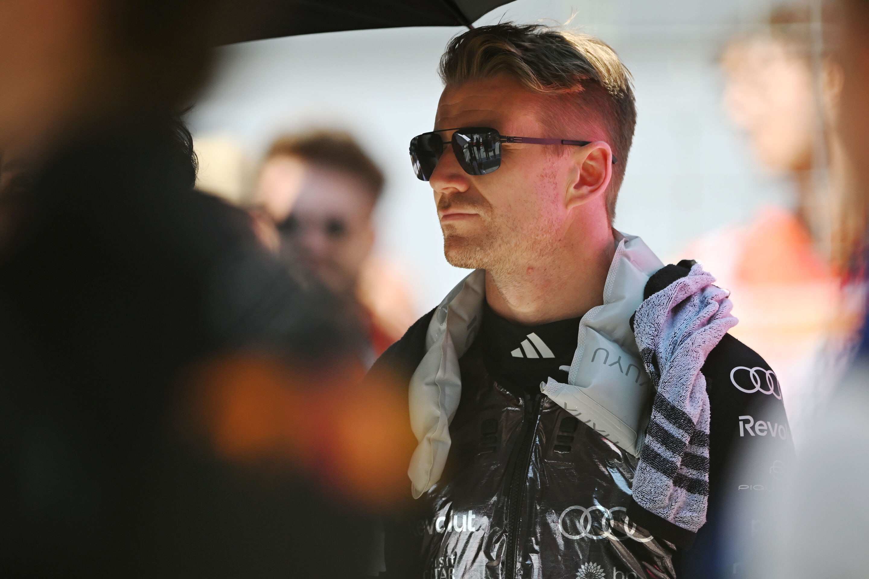2026 Austrian Grand Prix - Sunday - SPIELBERG, AUSTRIA - JUNE 28: Nico Hulkenberg of Germany and Audi F1 Team on the grid during the F1 Grand Prix of Austria at Red Bull Ring on June 28, 2026 in Spielberg, Austria. (Photo by Rudy Carezzevoli/Getty Images)