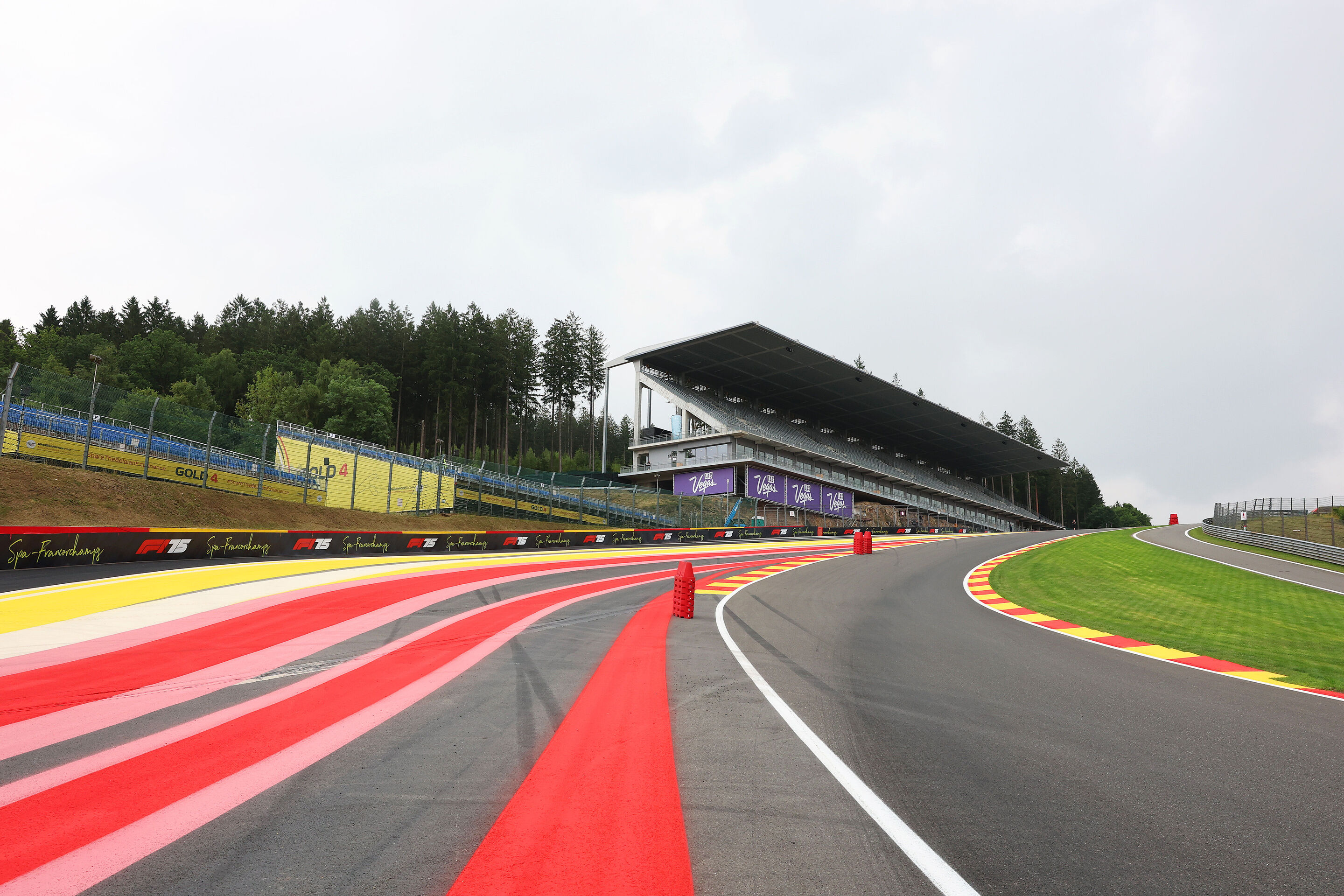 2226762237 - SPA, BELGIUM - JULY 24: A general view of the circuit during previews ahead of the F1 Grand Prix of Belgium at Circuit de Spa-Francorchamps on July 24, 2025 in Spa, Belgium. (Photo by Steven Tee/LAT Images)