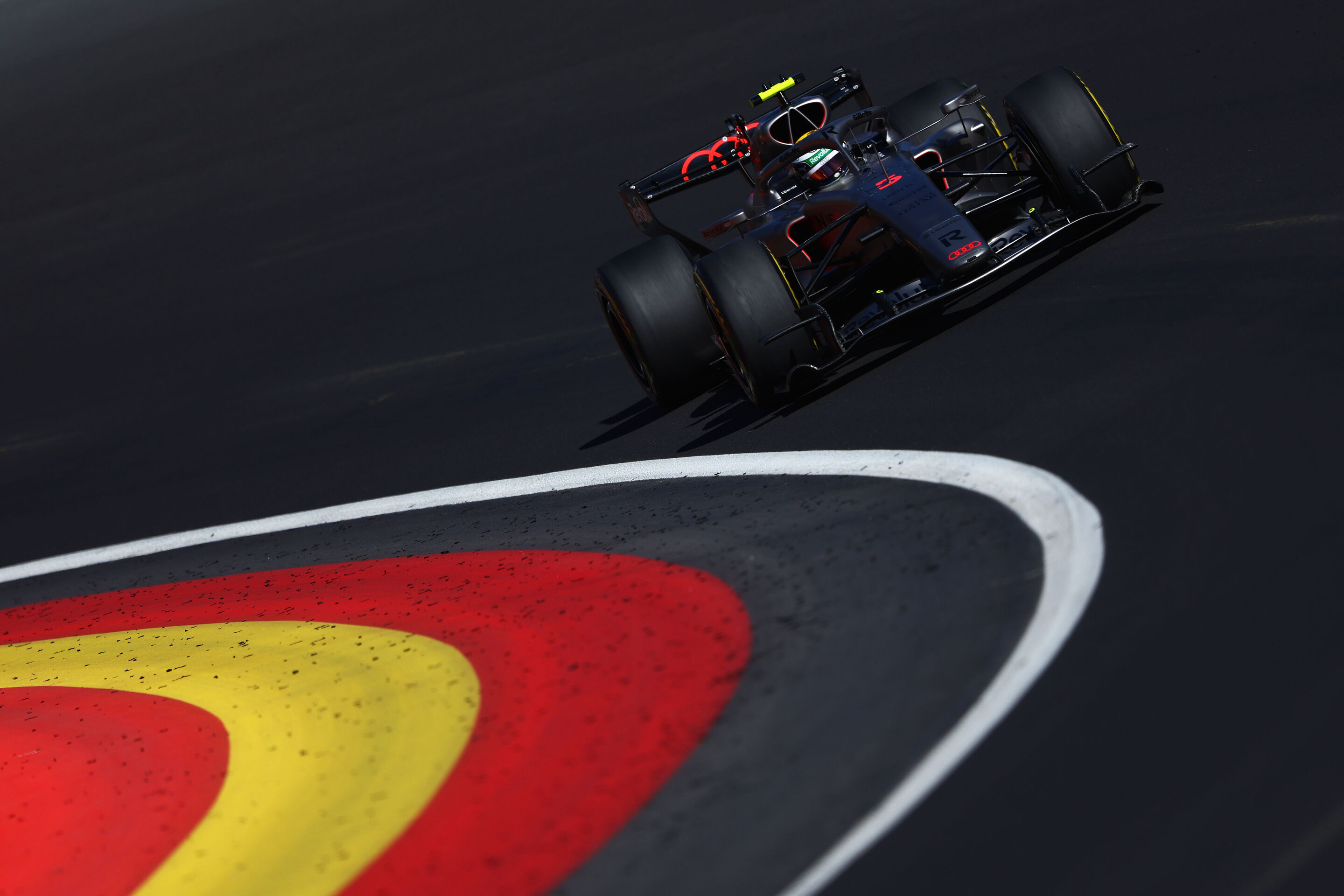 2026 Spanish Grand Prix - Saturday - MADRID, SPAIN - SEPTEMBER 12: Gabriel Bortoleto of Brazil driving the (5) Audi F1 Team R26 on track during final practice ahead of the F1 Grand Prix of Spain at Madring on September 12, 2026 in Madrid, Spain. (Photo...