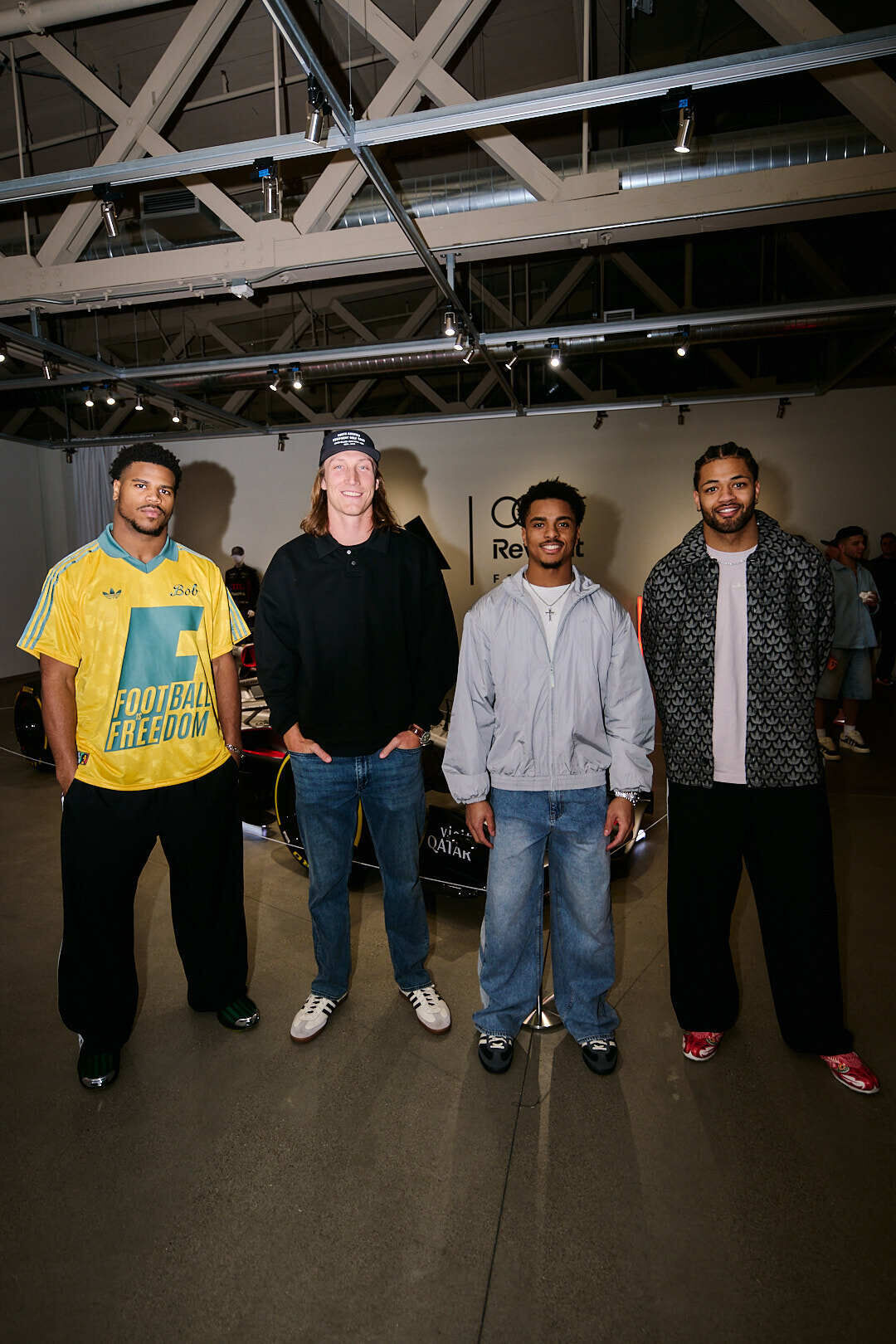 Audi Revolut F1 Team x adidas - Adidas Brand Hub SF - Audi Revolut F1 Team x adidas - Adidas Brand Hub SF ahead of Superbowl LX, 8 February 2026