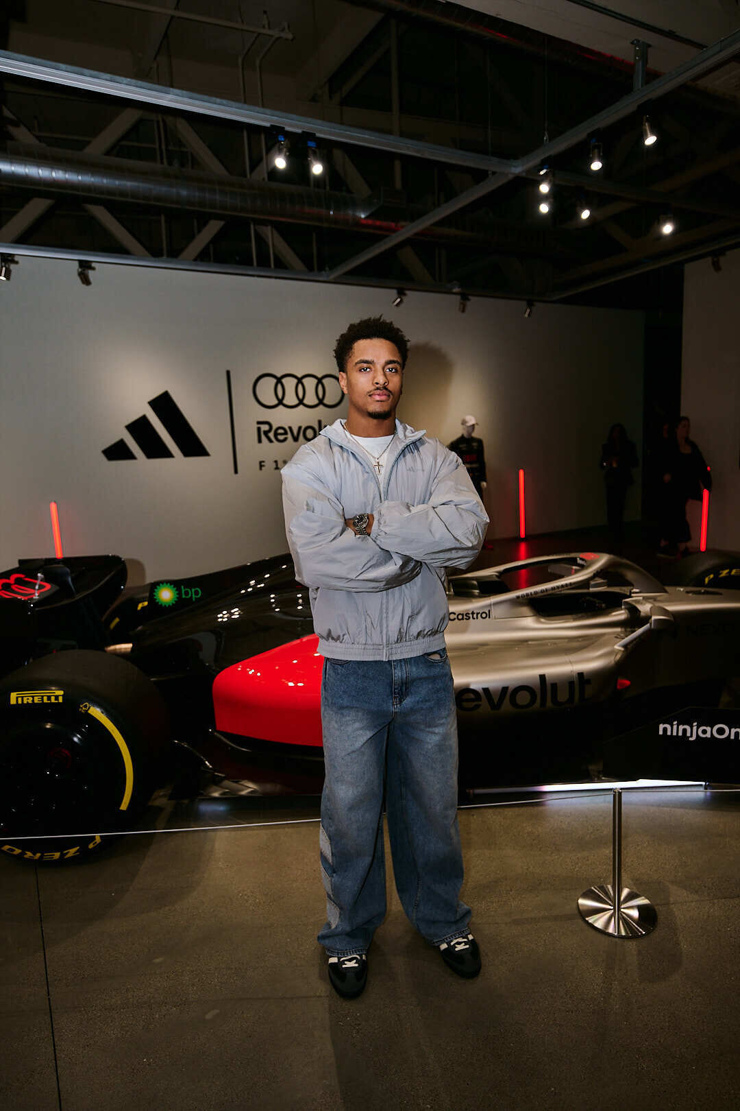 Audi Revolut F1 Team x adidas - Adidas Brand Hub SF - Audi Revolut F1 Team x adidas - Adidas Brand Hub SF ahead of Superbowl LX, 8 February 2026