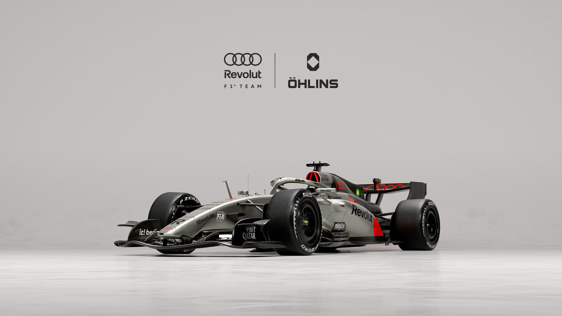 AUDI REVOLUT F1 TEAM ANNOUNCES ÖHLINS AS OFFICIAL DAMPER SUPPLIER - AUDI REVOLUT F1 TEAM ANNOUNCES ÖHLINS AS OFFICIAL DAMPER SUPPLIER