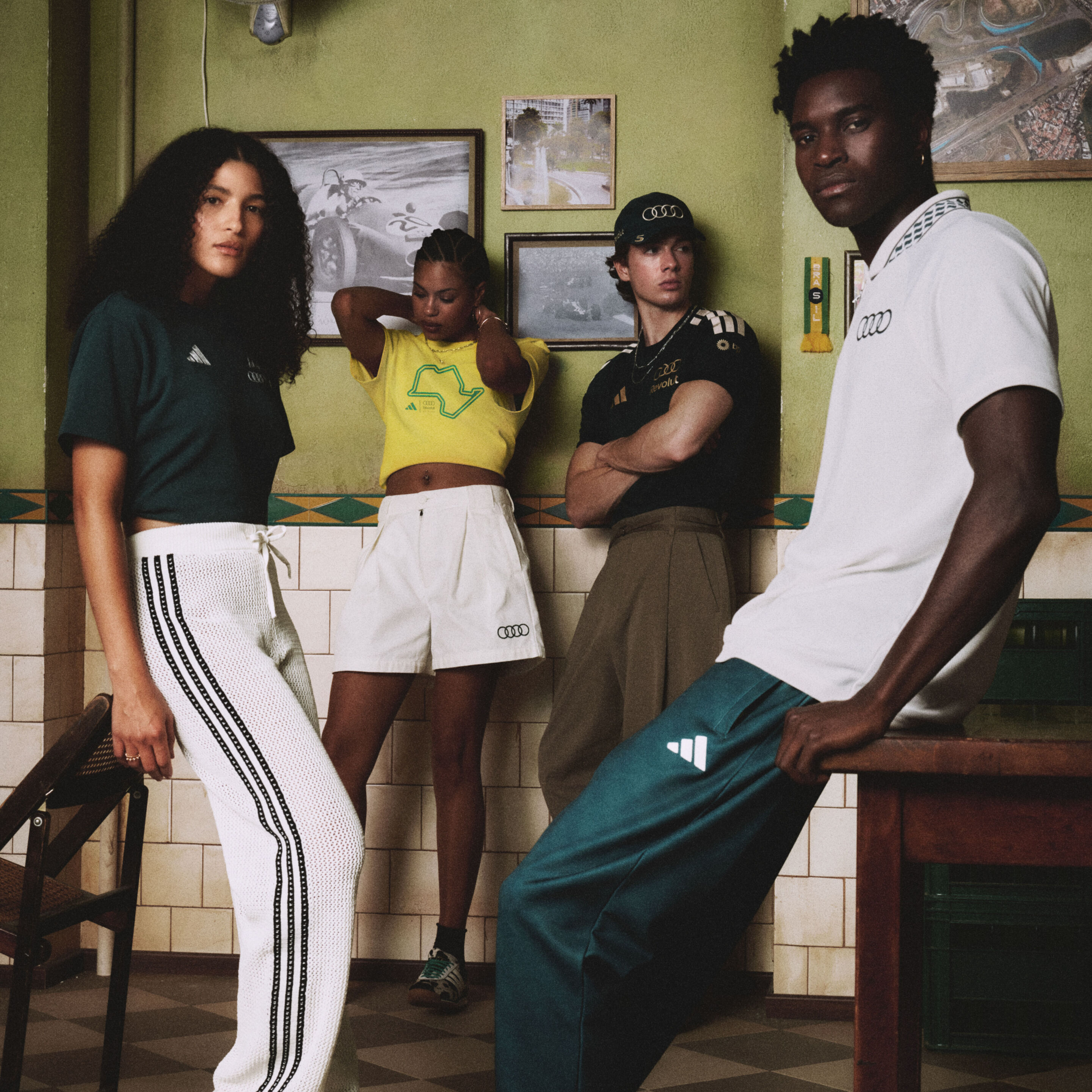 The São Paulo Collection - Audi Revolut F1 Team’s São Paulo designs come to life with adidas and Revolut
