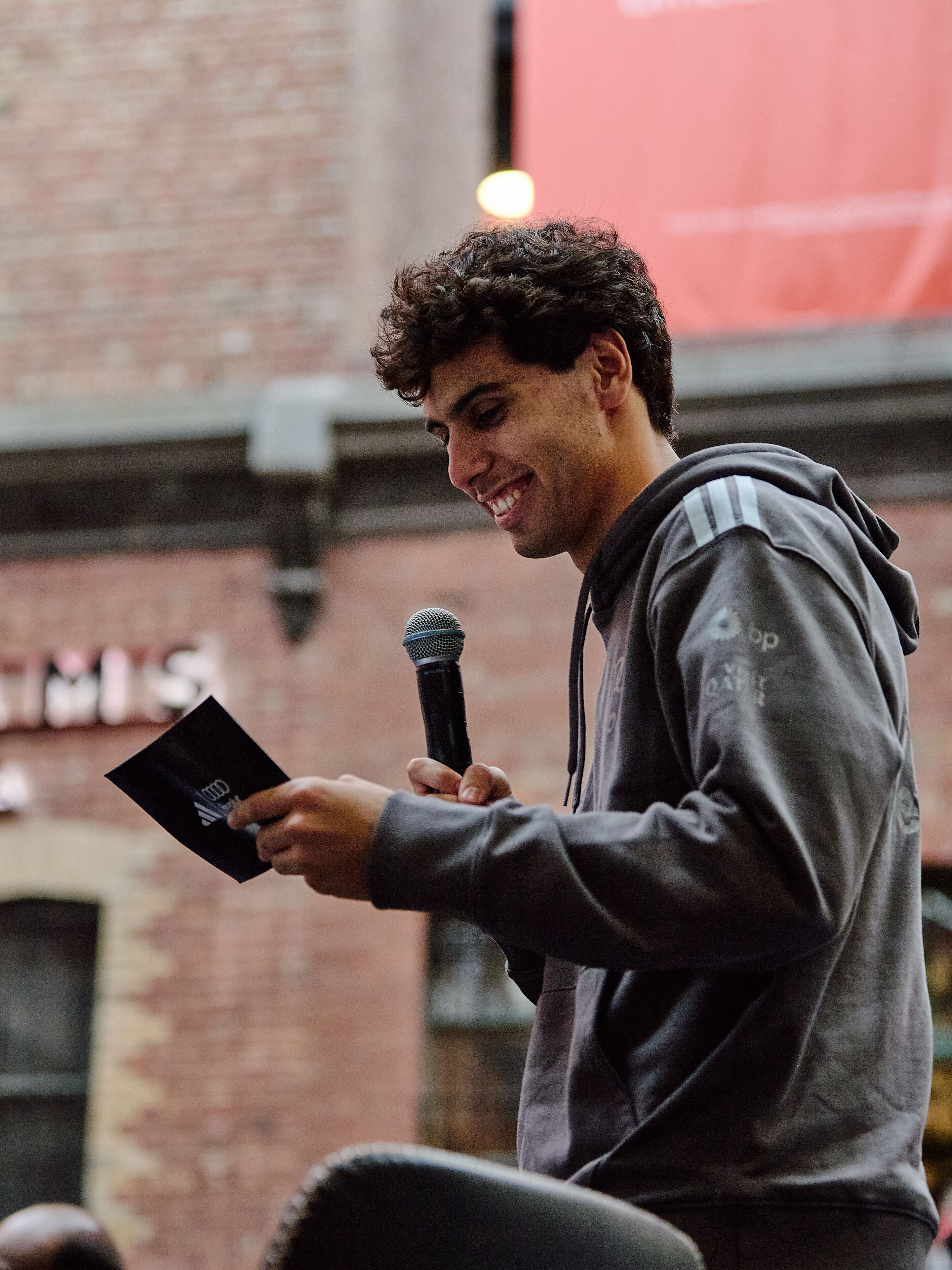 2026 Australian Grand Prix: Off-track activations - Gabriel Bortoleto adidas store appearance
