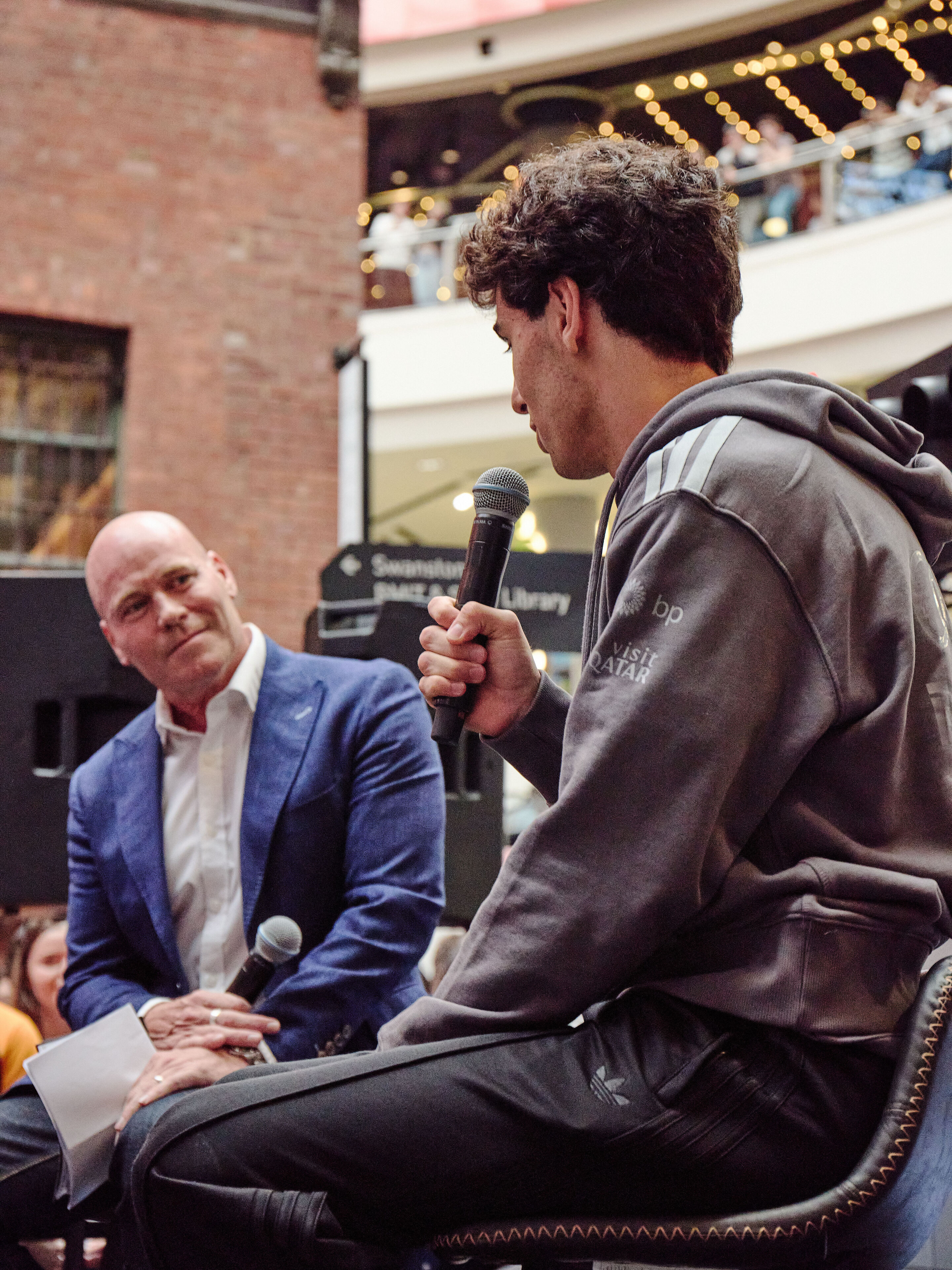 2026 Australian Grand Prix: Off-track activations - Gabriel Bortoleto adidas store appearance