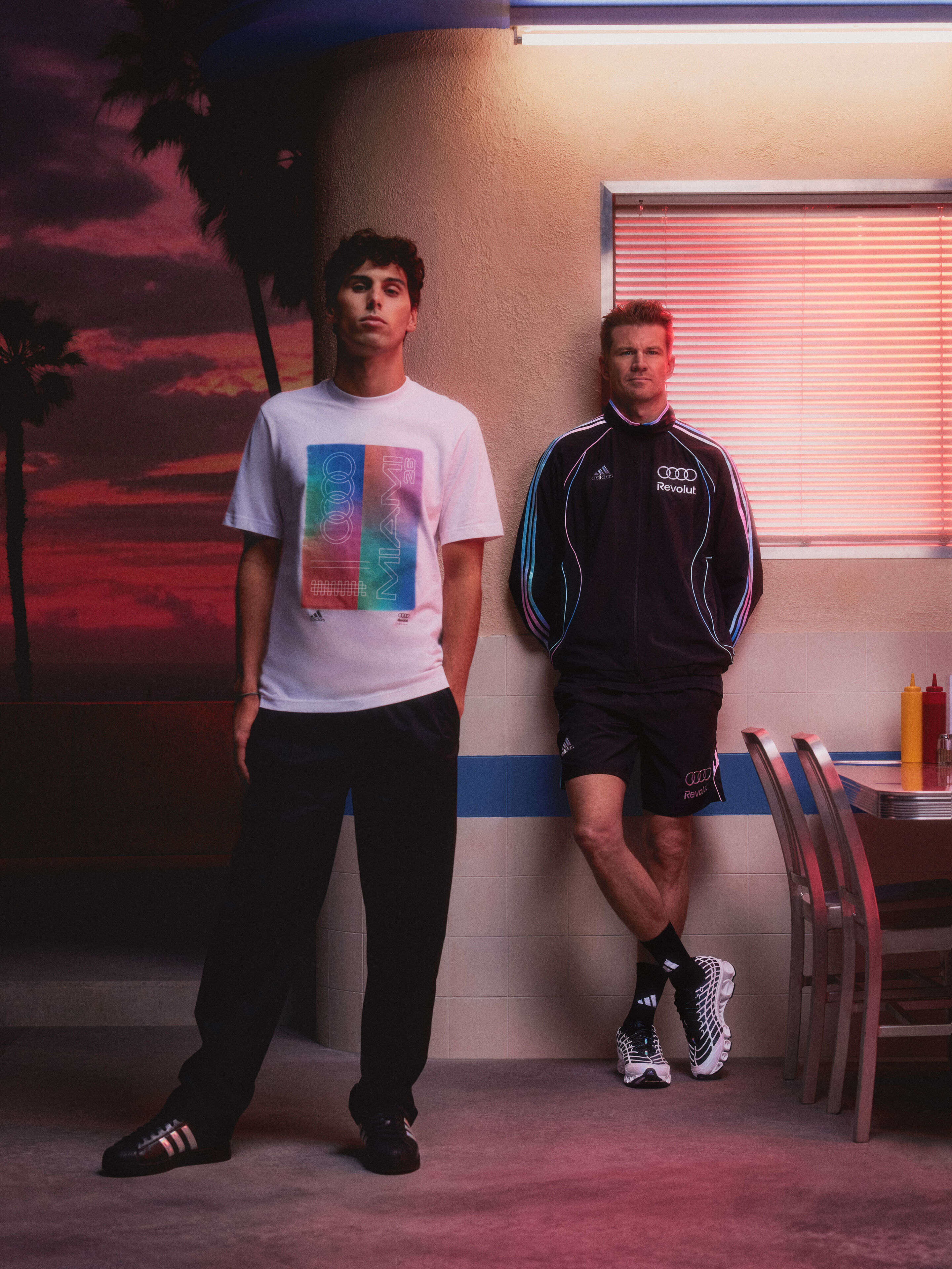 Audi Revolut F1 Team and adidas unveil Miami Collection - Audi Revolut F1 Team and adidas unveil Miami Collection