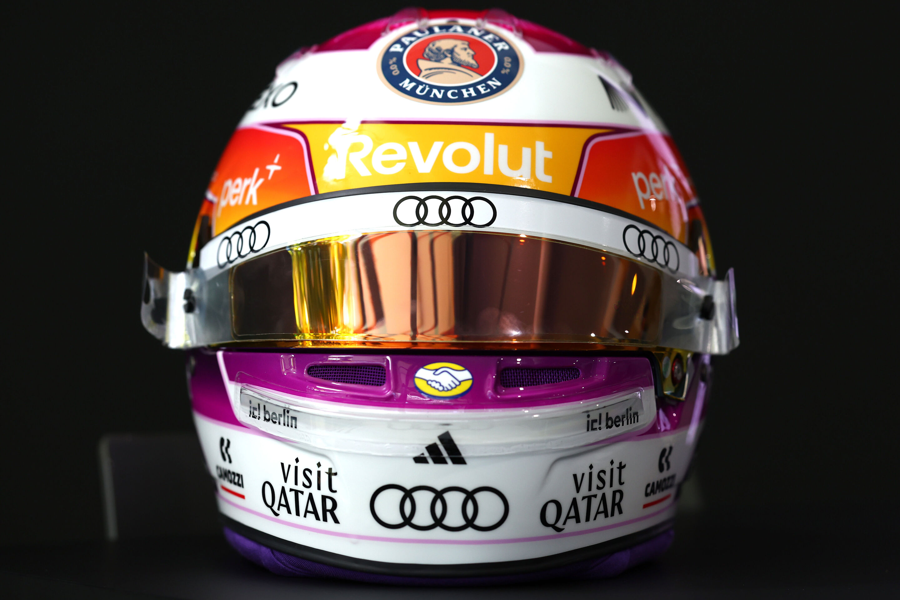 2026 Miami Grand Prix - Gabriel Bortoleto special edition helmet - 2026 Miami Grand Prix - Gabriel Bortoleto special edition helmet