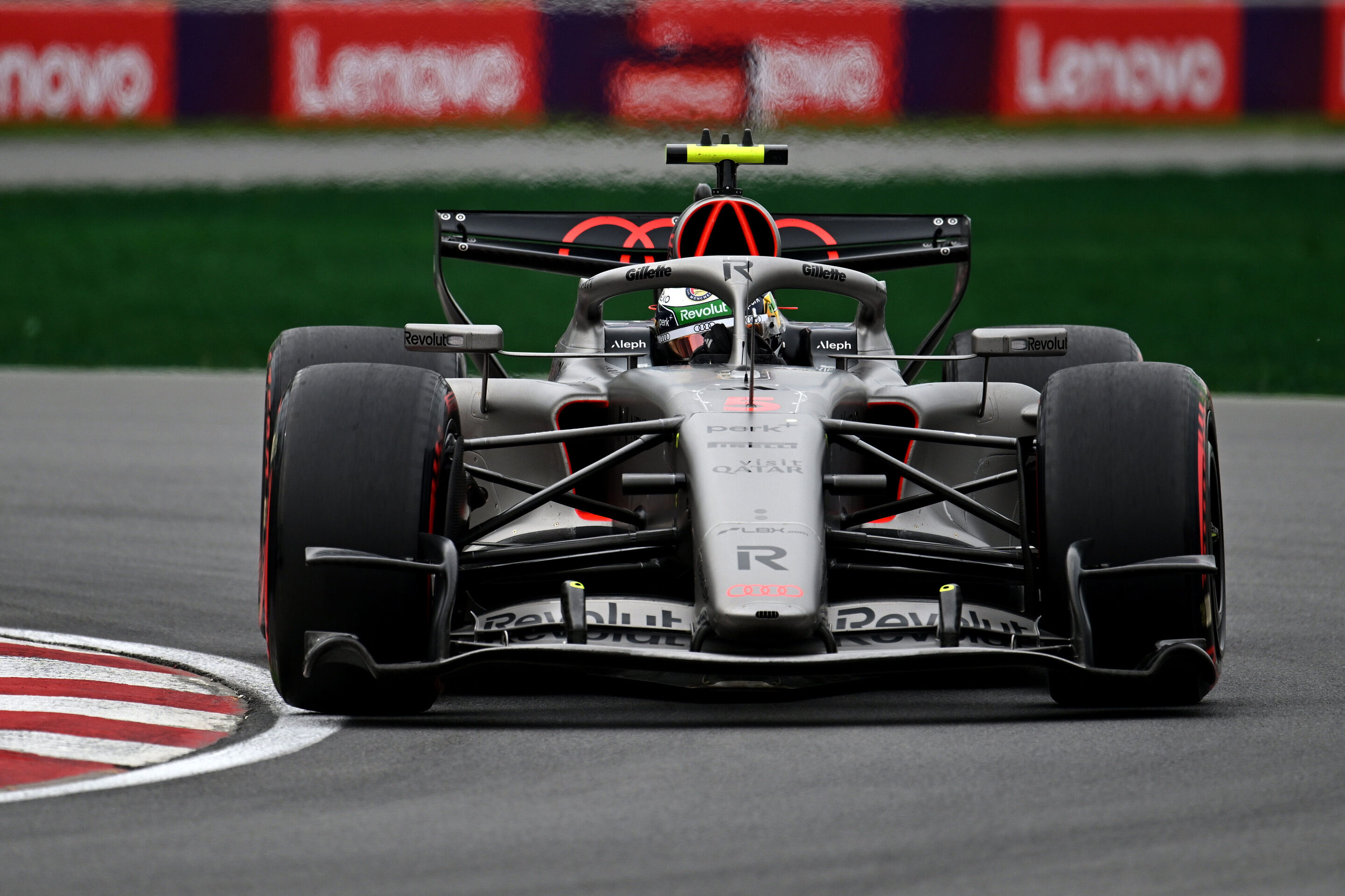 F1 Grand Prix of Canada - Sprint & Qualifying - MONTREAL, QUEBEC - MAY 23: Gabriel Bortoleto of Brazil driving the (5) Audi F1 Team R26 on track during qualifying ahead of the F1 Grand Prix of Canada at Circuit Gilles-Villeneuve on May 23, 2026 in Montreal,...