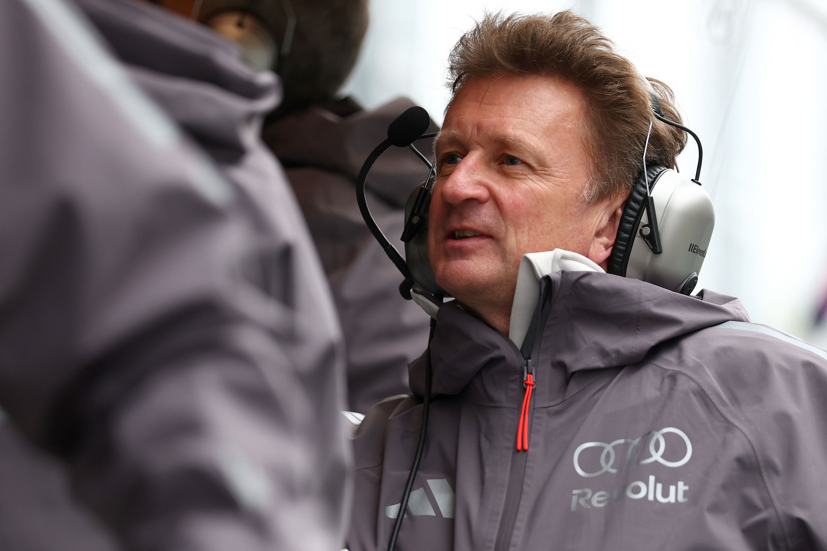 F1 Grand Prix of Canada - MONTREAL, QUEBEC - MAY 24: Allan McNish, Racing Director of Audi F1 Team in the Pitlane prior to the F1 Grand Prix of Canada at Circuit Gilles-Villeneuve on May 24, 2026 in Montreal, Quebec. (Photo by Andy Hone/LAT Images)
