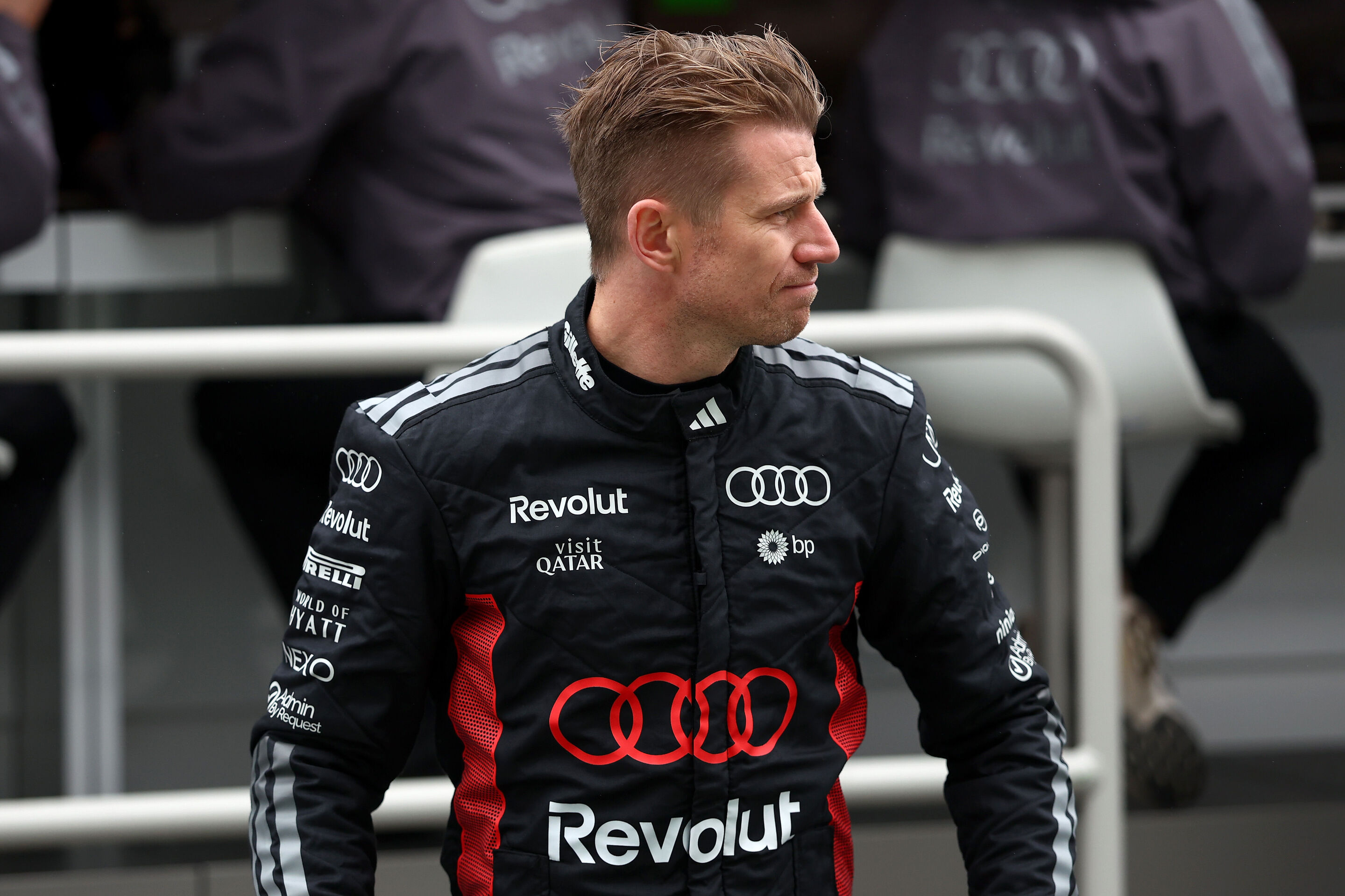 F1 Grand Prix of Canada - MONTREAL, QUEBEC - MAY 24: Nico Hulkenberg of Germany and Audi F1 Team walks in the Pitlane prior to the F1 Grand Prix of Canada at Circuit Gilles-Villeneuve on May 24, 2026 in Montreal, Quebec. (Photo by Andy Hone/LAT Images)