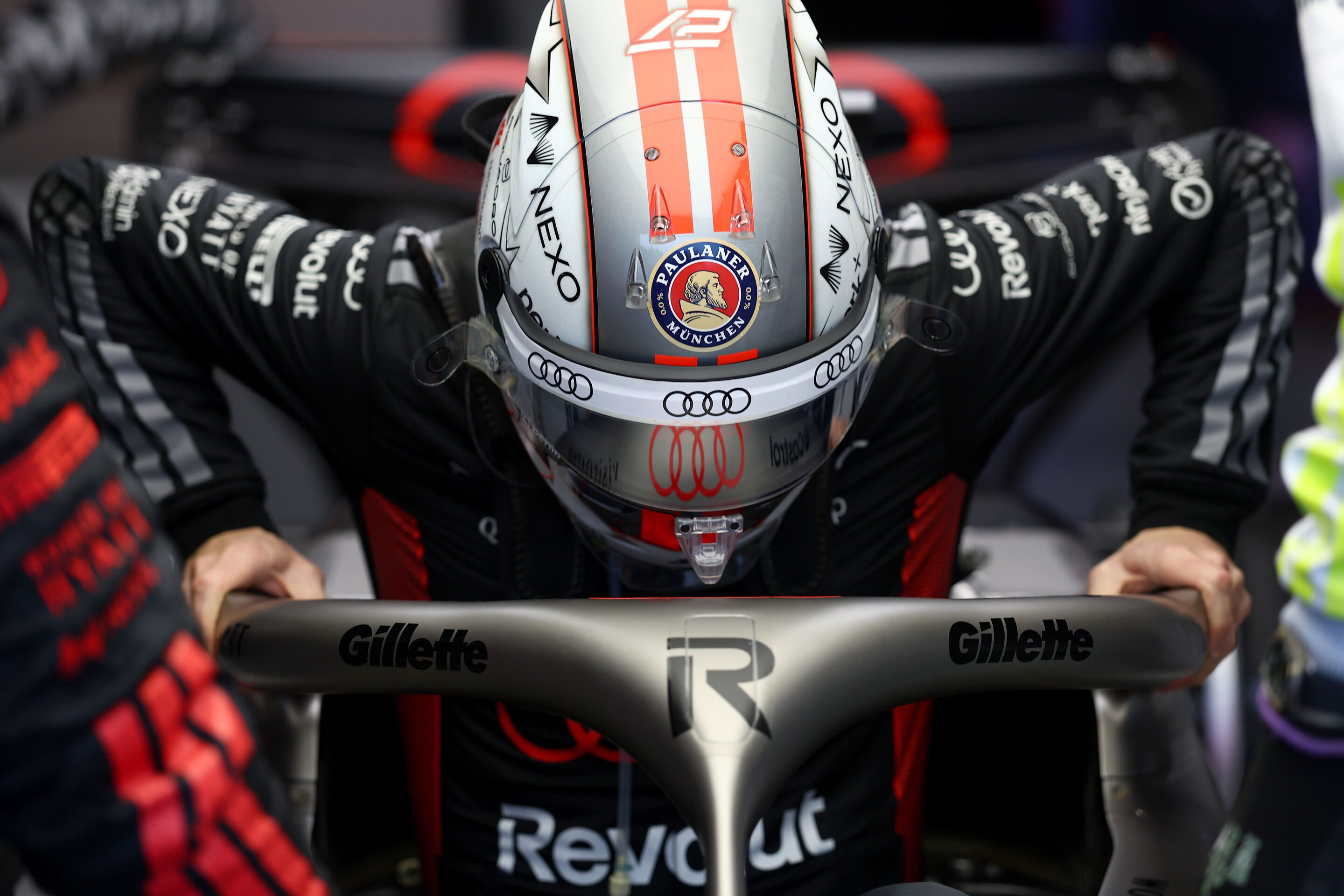 F1 Grand Prix of Canada - MONTREAL, QUEBEC - MAY 24: Nico Hulkenberg of Germany and Audi F1 Team prepares to drive on the grid prior to the F1 Grand Prix of Canada at Circuit Gilles-Villeneuve on May 24, 2026 in Montreal, Quebec. (Photo by Andy Hone/LAT...
